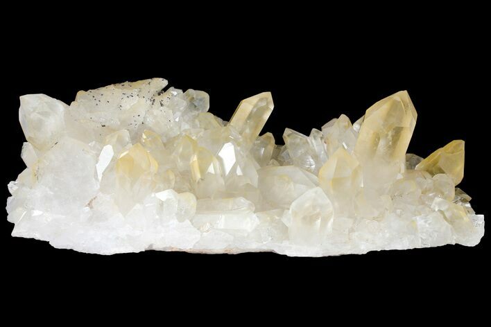 Wide Quartz Crystal Cluster - Brazil #121428